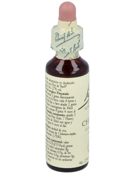 Flores Bach Chicory Achicoria 20Ml.