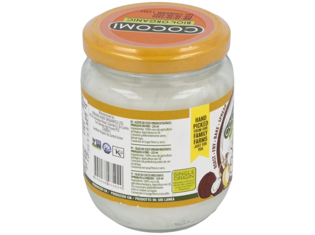 Aceite De Coco Virgen 225Ml Bio