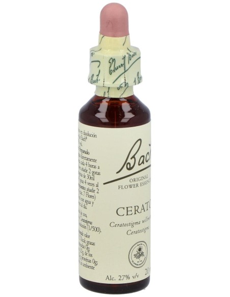 Flores Bach Cerato Ceratostigma 20Ml.