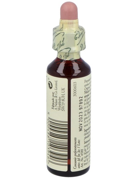 Flores Bach Impatiens Impaciencia 20Ml.