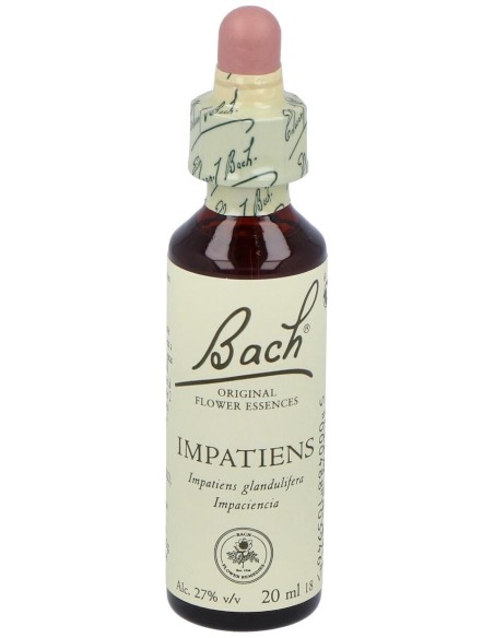 Flores Bach Impatiens Impaciencia 20Ml.