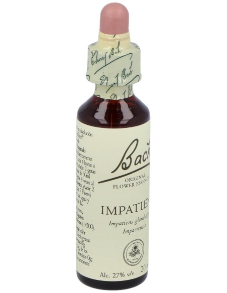 Flores Bach Impatiens Impaciencia 20Ml.