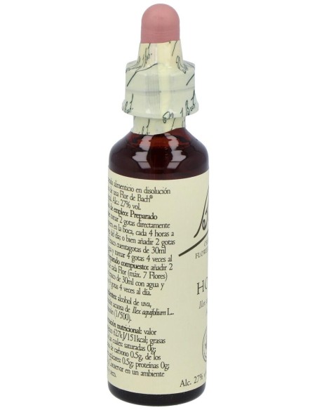 Flores De Bach (15) Holly 20 Ml