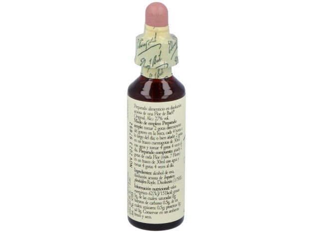 Flores Bach Impatiens Impaciencia 20Ml.