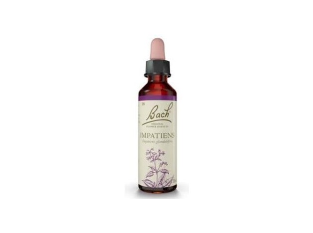 Flores Bach Impatiens Impaciencia 20Ml.