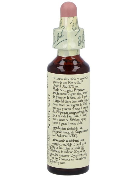 Flores Bach Mustard Mostaza 20Ml.