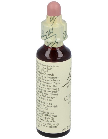 Flores Bach Clematis Clematide 20Ml.