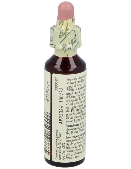 Flores Bach Gentian Genciana 20Ml.
