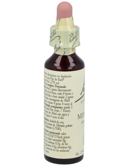 Flores De Bach (20) Mimulus 20 Ml