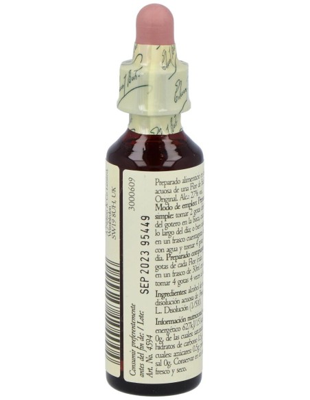 Flores Bach Pine Pino Silvestre 20Ml.