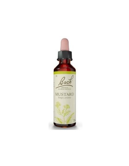 Flores Bach Mustard Mostaza 20Ml.