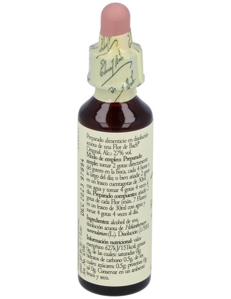 Flores Bach Rock Rose Heliantemo 20Ml.