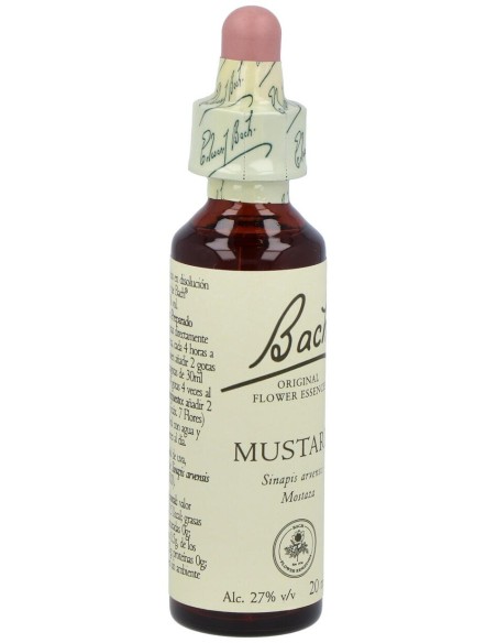 Flores Bach Mustard Mostaza 20Ml.