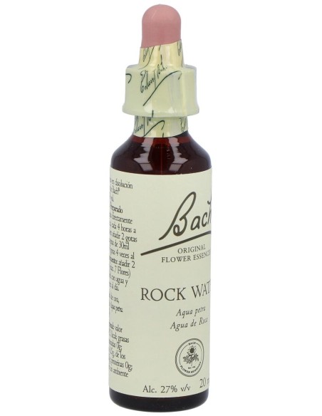 Flores Bach Rock Water Agua Roca 20Ml.