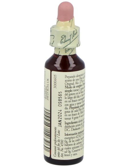 Flores De Bach (20) Mimulus 20 Ml