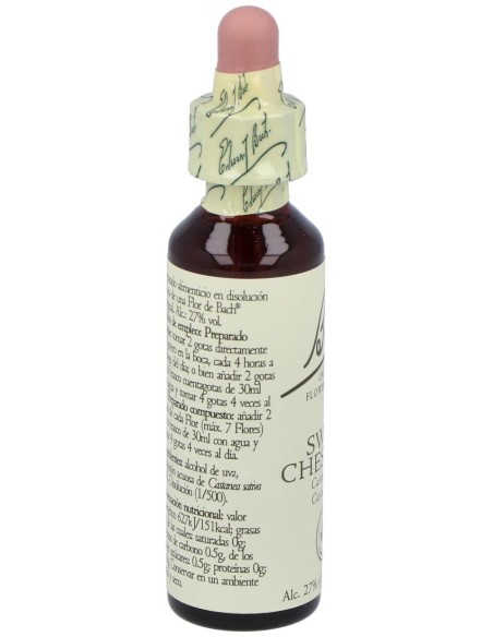 Flores Bach Sweet Chestnut Castaño Dulce 20Ml.