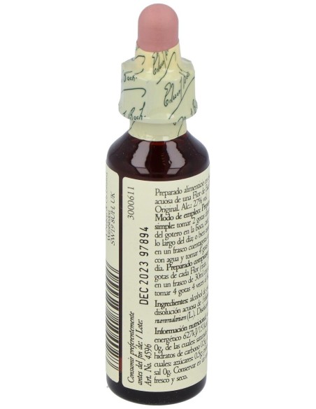 Flores Bach Rock Rose Heliantemo 20Ml.