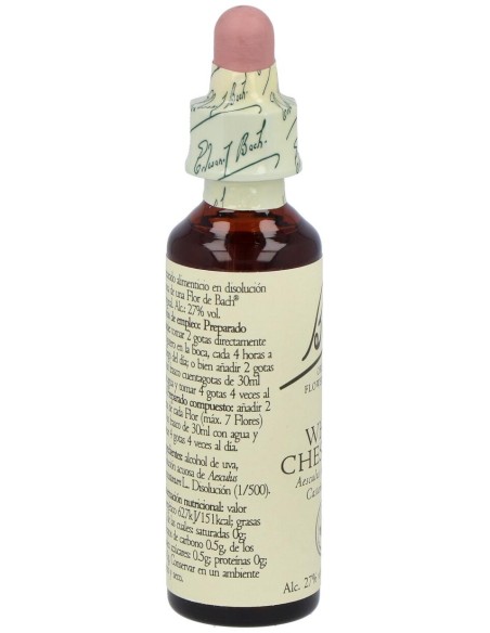 Flores Bach White Chestnut Castaño Indias 20Ml.