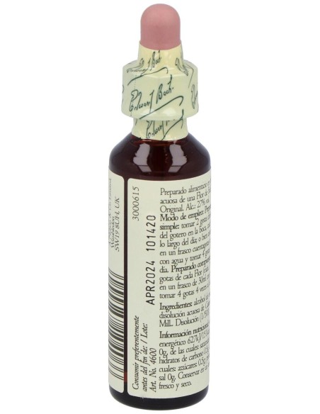 Flores Bach Sweet Chestnut Castaño Dulce 20Ml.