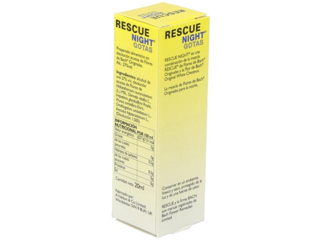 Rescue Night Gotas 20Ml. Flores Bach