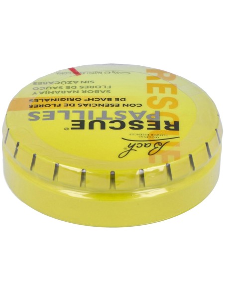 Rescue Pastillas Naranja Sauco 50Grs. Flores Bach