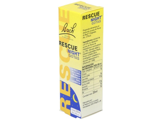 Rescue Night Gotas 20Ml. Flores Bach
