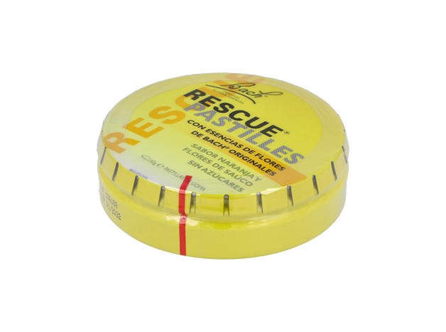 Rescue Pastillas Naranja Sauco 50Grs. Flores Bach