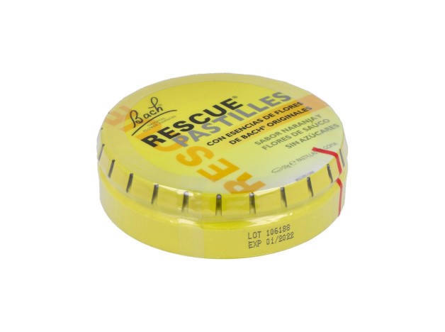 Rescue Pastillas Naranja Sauco 50Grs. Flores Bach