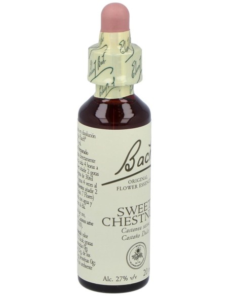 Flores Bach Sweet Chestnut Castaño Dulce 20Ml.