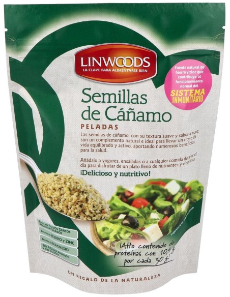 Semillas De Cañamo Peladas 225Gr.