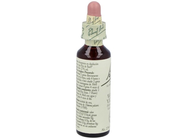 Flores Bach Water Violet Violeta Agua 20Ml.