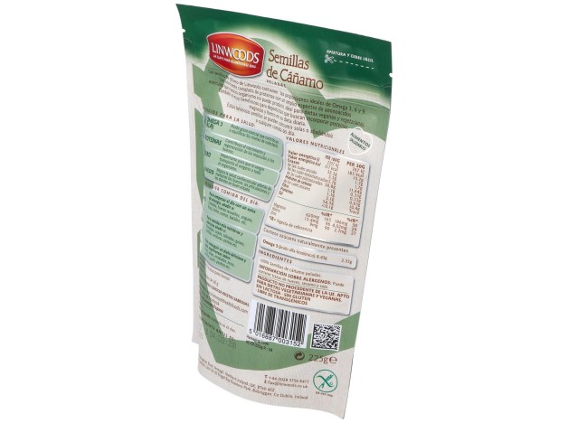 Semillas De Cañamo Peladas 225Gr.