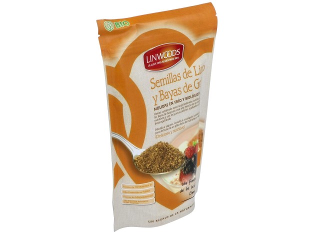 Semillas De Lino Y Goji Molidas En Frio 200Gr.