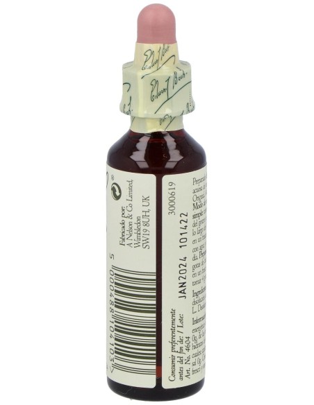 Flores Bach Water Violet Violeta Agua 20Ml.