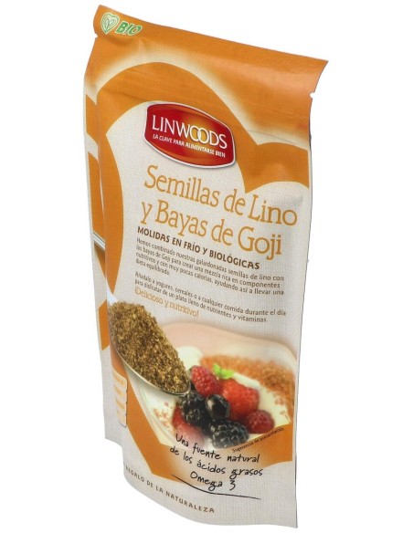 Semillas De Lino Y Goji Molidas En Frio 200Gr.