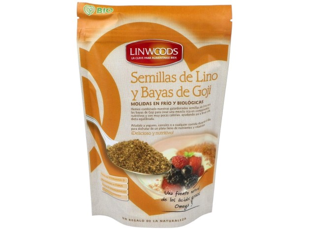 Semillas De Lino Y Goji Molidas En Frio 200Gr.