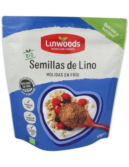 Linwood Semilla Lino Molido Bio 425G