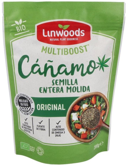 Semillas De Cañamo Molidas 200Gr. Bio