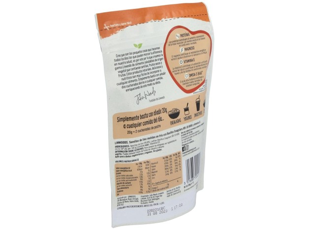 Semillas De Lino Molida Con Bacillus Y Vit D 200Gr