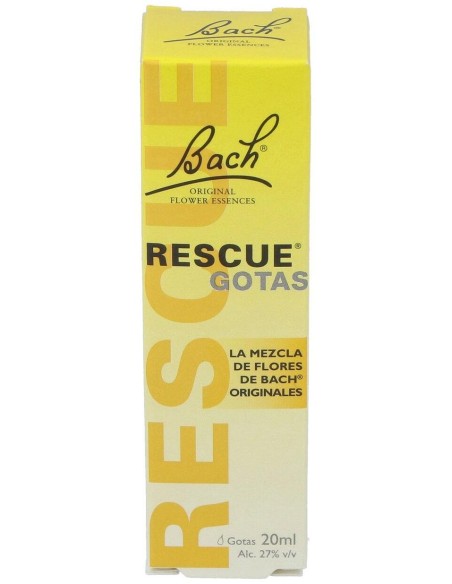 Bach Rescue Remedy Original Gotas, 20 Ml