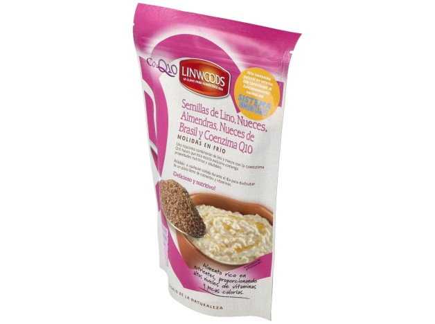 Semillas De Lino Con Nueces Almendras Q10 200Gr.