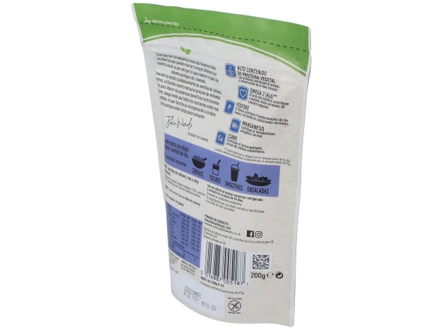 Semillas De Cañamo Molidas Lino Y Chia 200Gr. Bio