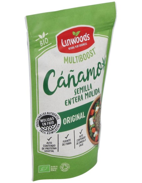 Semillas De Cañamo Molidas 200Gr. Bio