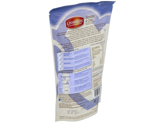 Semillas De Lino Molidas 200Gr. Bio