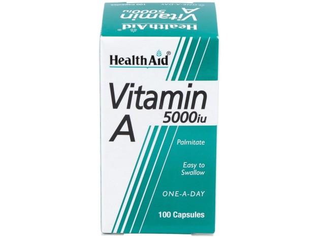 Vit A 5000Ui Con Vit D 400Ui 100Cap. Health Aid