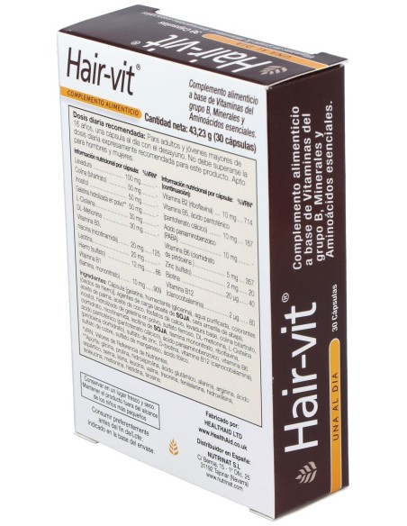 Hair-Vit 30Comp. Health Aid