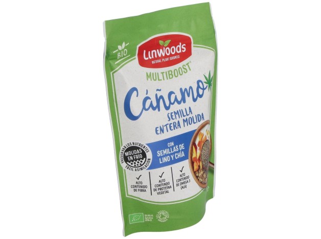 Semillas De Cañamo Molidas Lino Y Chia 200Gr. Bio