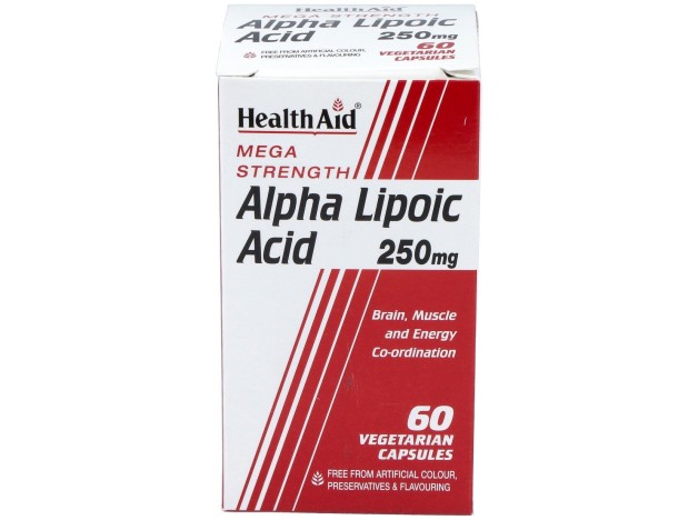 Acido Alphalipoico 60Cap. Health Aid