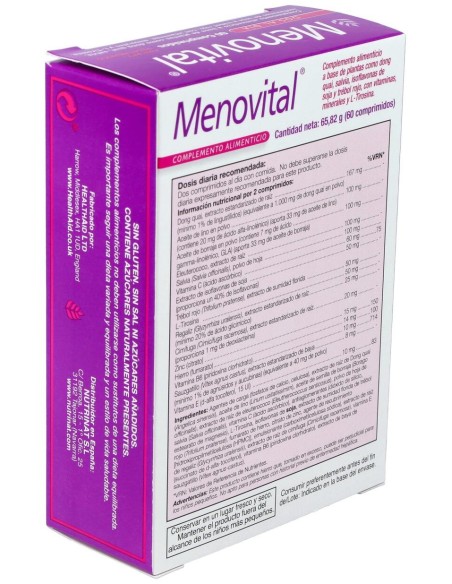Menovital 60Cap. Health Aid