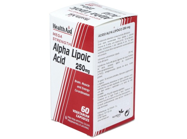 Acido Alphalipoico 60Cap. Health Aid
